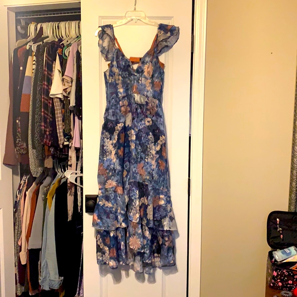 Anthropologie size 6 mystical gown